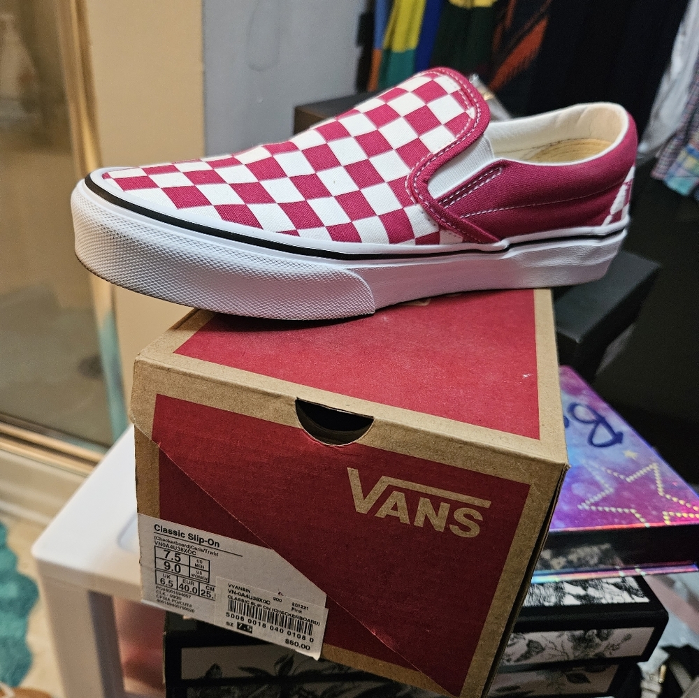 Worn once vans